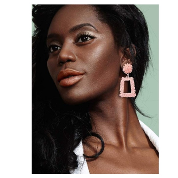 Women 6 Pairs Bohemian Geometric Drop Earrings - Picture 4 of 6